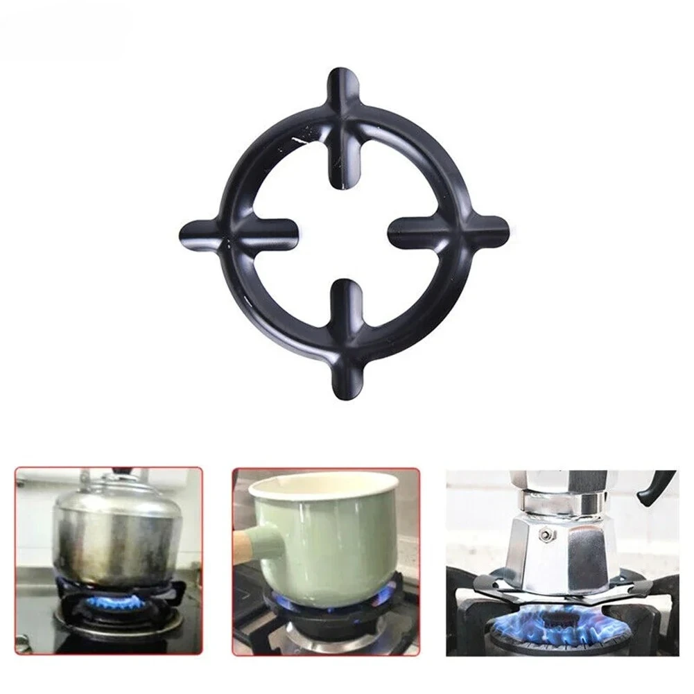 Cast Iron Gas Stove Ring Pot Reducer Grates Cooker Plate Coffee Moka Pot Stand 1pc/2pc