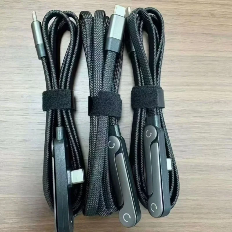 รูปสินค้า สายชาร์จ Type-C พับได้ ชาร์จเร็ว สำหรับ iPhone 17 Pro Xiaomi Samsung