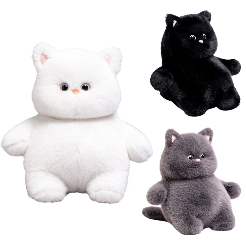 

Толстая кошка, плюшевая кошка, плюшевые игрушки, мягкая набивная кукла, Интерактивная мягкая набивная животная, котенок, плюшевая подушка, игрушки для детей, подарок на день рождения