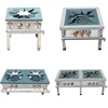 Gas Stove Stainless Steel Commercial Double-Eye Double-Ring Gas Short-Foot Energy-Saving Soup Stove 4