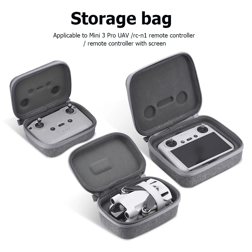 Waterproof Carrying Bags Storage Shoulder Case for MINI 3 PRO Drone Accessories Large Capacity Square Case for Carry RC Tool