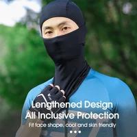 WEST BIKING Summer Cycling Ice Silk Balaclava Motorcycle Bicycle UV Protection Full Face Caps For Men Outdoor Hiking Sports 2