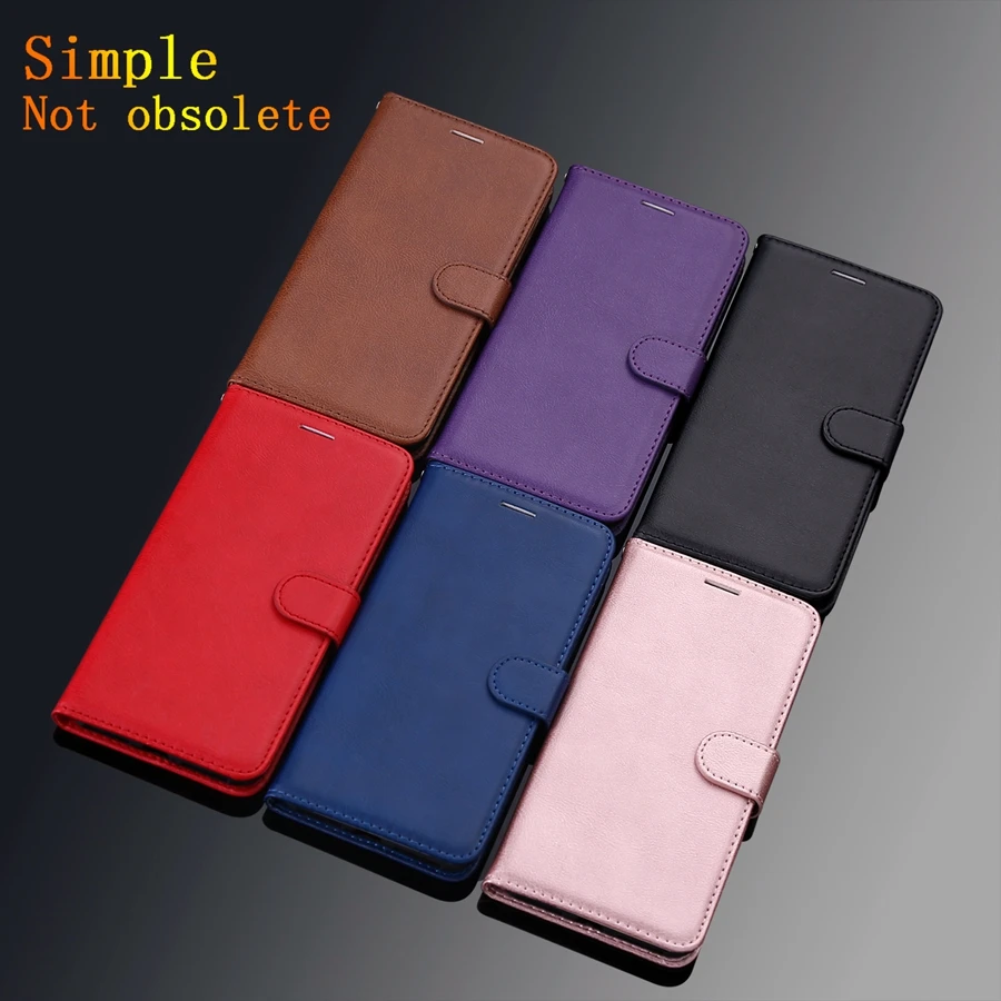 Leather Flip Wallet Card Case
