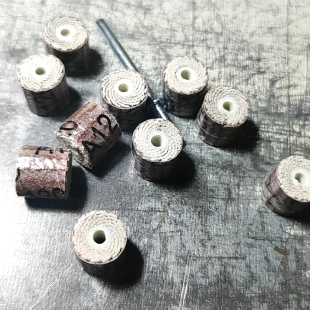 Holz-Metall-Poliertücher, Schleifscheiben, Rotationswerkzeug für Bohrmaschinen, Schleifmaschinenzubehör, Aluminium-Rostentferner – Detail 21