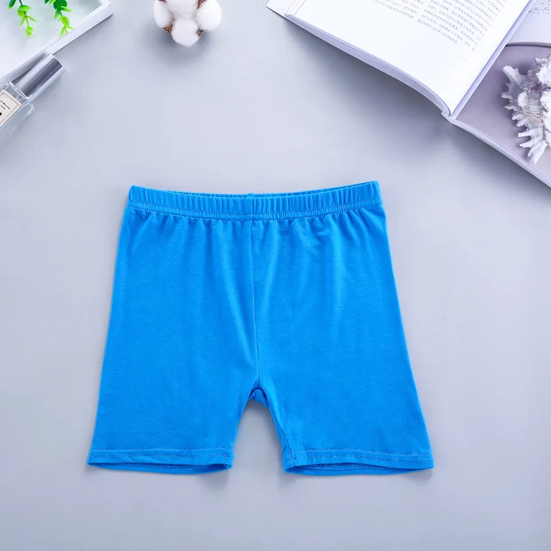 Children Summer Shorts Girls Lace Safety Pants Panties Underwear Leggings 3-10Y Teen Solid Boxer Short
