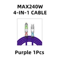 Purple 1m 1Pcs