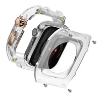 Boîtier PC + bracelet pour Apple Watch Ultra3/2 49mm 11 10 46/42mm, housse de protection tout compris pour iWatch 9 8 7 6 SE 45/41mm 44mm 4