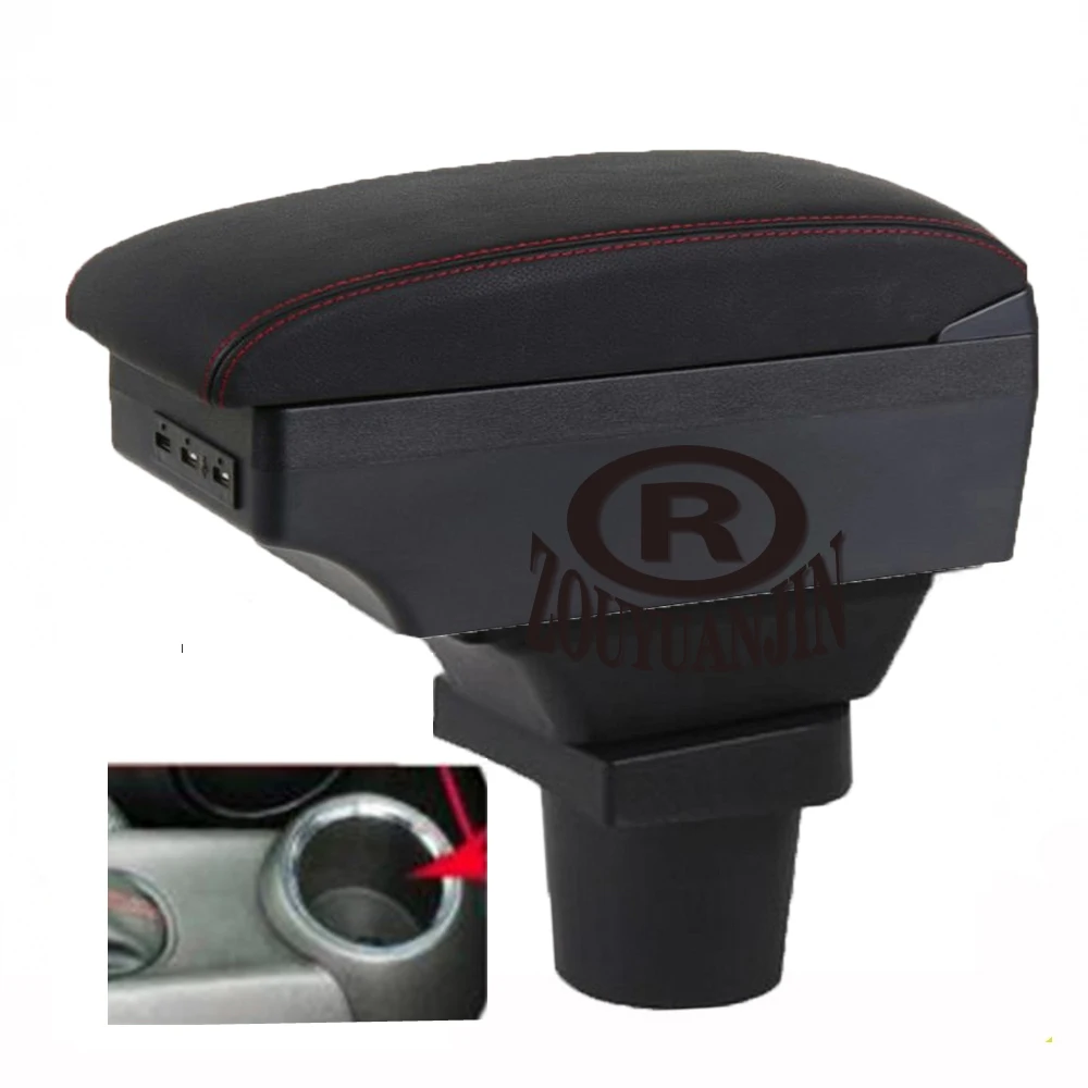 LUVCARPB Armlehnen-Aufbewahrungsbox Für BMW Mini Cooper (R50–F60): PU-Leder & ABS, Einfach Montierbar