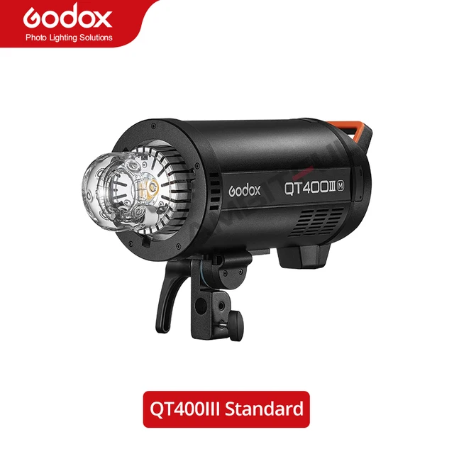 Godox QT400III 400ワットGN65 1/8000の高速同期スタジオフラッシュストロボに内蔵された2.4グラムwirlessシステム +  40ワットledモデリング電球|点滅| - AliExpress