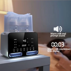Multifunction Baby Feeding Bottle Warmer Breastfeeding Milk & Warmer Newborn Essential Large Touches Screen