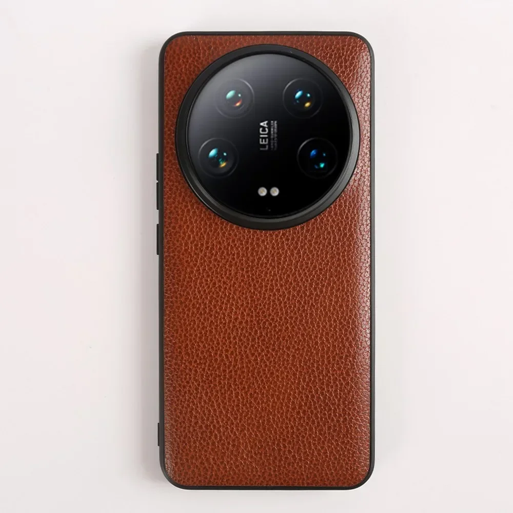 Luxury Handmade Genuine Leather Vintage Phone Case Cover