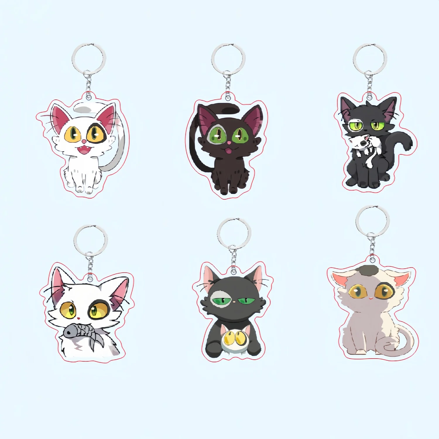 

New Anime Movie Suzume No Tojimari Keychain Cute Daijin Cat Chair Key Chain Bag Pendant Fans Decoration Collection Cosplay Props