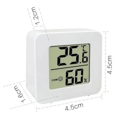 Smart Life Multifunctional LCD Desktop Alarm Clock with Transparent Display (Type 2)