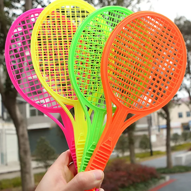 Children Mini Badminton Tennis Racket with Two Balls Plastic Parent-child Physical Exercise Baby Ball Games Summer Gifts TMZ 4