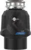 Power 1HP, 1 HP Garbage Disposal, Power Series EZ Connect Continuous Feed Food Waste Disposer, Black 1