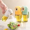 180/250ml Oil Sprayer for Cooking Refillable Glass Olive Oil Spray Bottle Anti-leak Oil Spray Pot for Baking and Grilling 1
