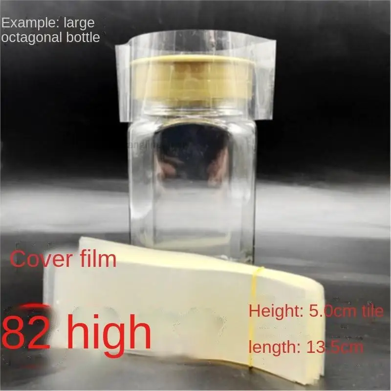 200 Teile/los Klar PVC Heißer Schrumpfen Wrap Rohr film für 5ml 10ml 15ml 20ml 30ml 50ml Kunststoff pipette flasche Transparent – Detail 18