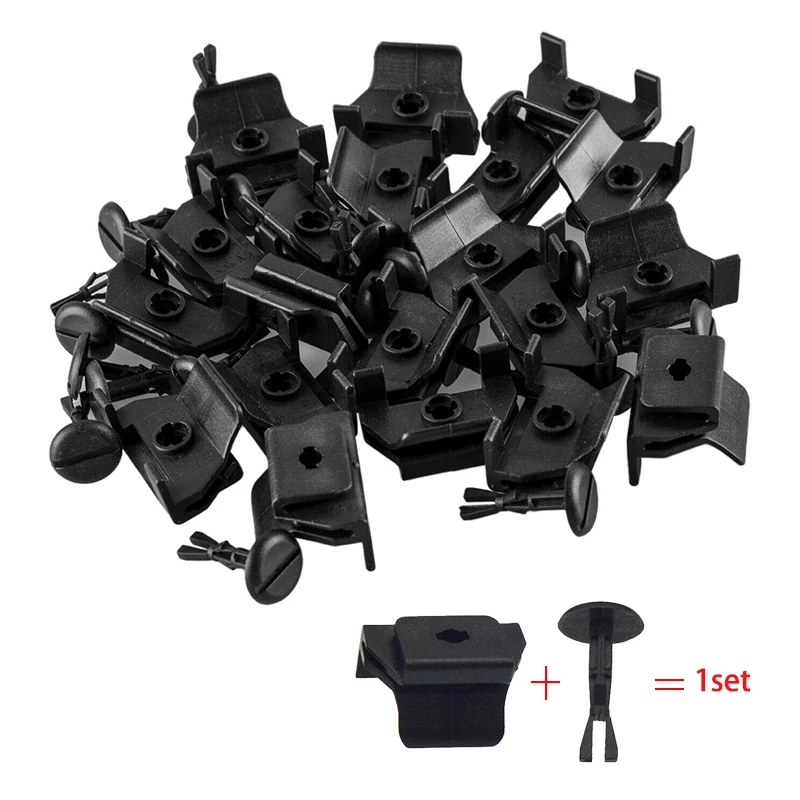 

53879-28010 53879-58010 47749-58010 50 комплектов, комплект вкладышей переднего крыла и зажимов для крышки бампера и штифтов, подходит для Lexus GS IS Toyota 4runner