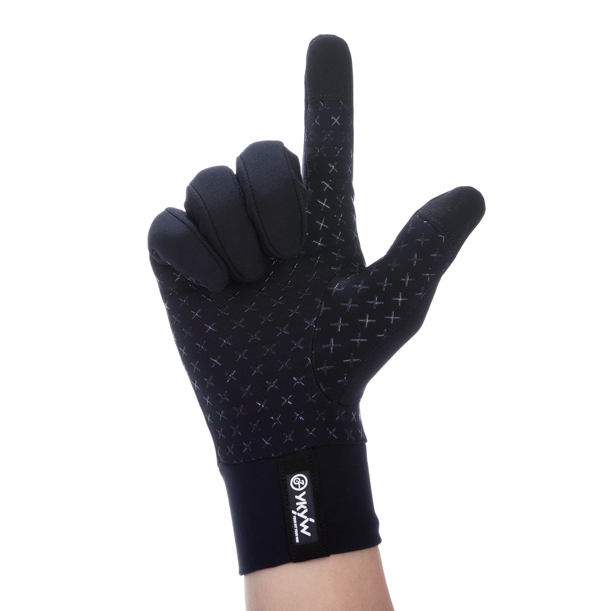 YKYWBIKE Cycling Gloves Full Finger Waterproof Autumn Winter Warm Touchscreen AntiSlip Skiing Army Cycling Snowboard Gloves 6