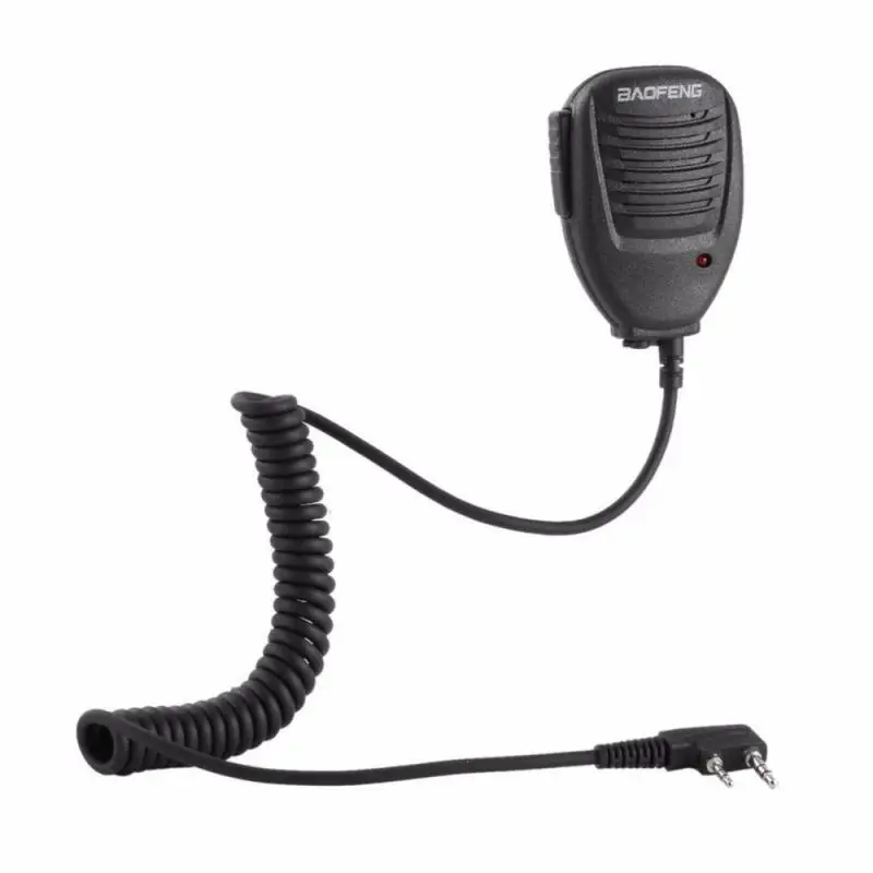 karaoke microphone Handheld Speaker Microphone For Baofeng UV-5R BF-888S UV82 8D 5RE Two Way Radio Walkie Talkie Handheld Mic Intercom Accessories lavalier microphone