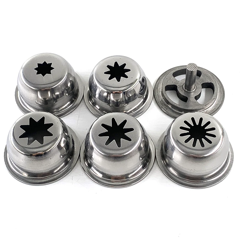 Churrera Churro Nozzle Mold churro nozzle mold For Churros Machine 4 Molds/ Set 53mm Out Diameter