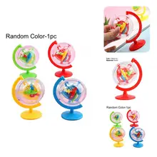 

Compact Useful Three-dimensional Balanced Ball Maze Vivid Color Globe Toy Develop Observation Ability for Child
