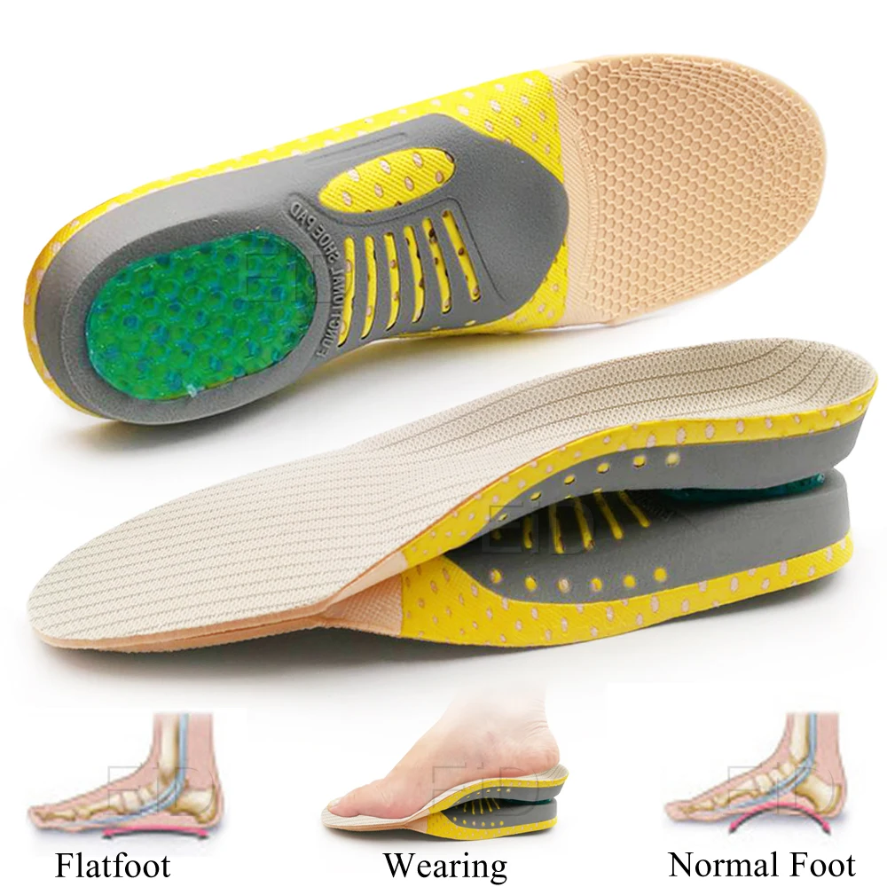 

Orthopedic Insoles Arch Support Pad Men Women Sport Support Feet Care Insoles for Shoes Orthotic Breathable Running Cushion