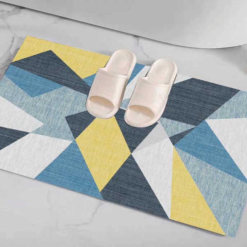 Anti-slip Entrance Door Mat Modern Super Absorbent Bath Home Floor Rug Mat for Hallway on the Floor Carpet Entrance Waterproof floor mat non slip mat door mat carpet mat