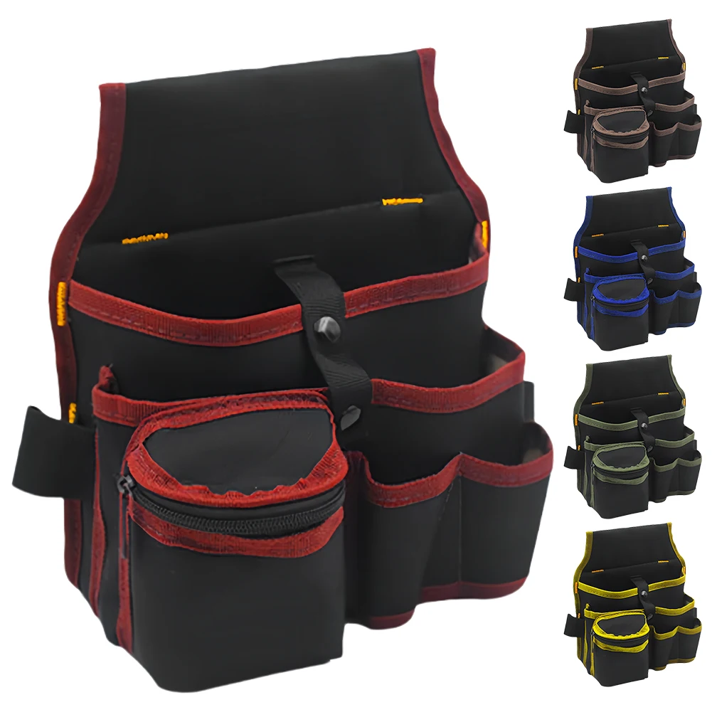 전기 기술자용 공구 파우치, 조절 가능한 버클 벨트, 공구 벨트 가방, 다용도 포켓 정리함, 전기 기술자, 수공예가, 작업, 유지 보수용