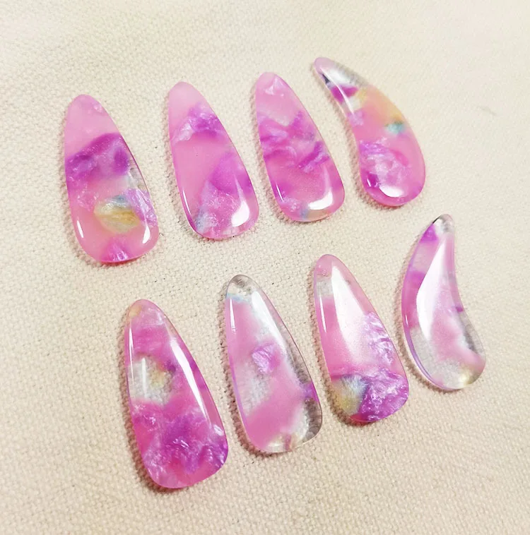 Guzheng Finger Picks Nail Covers 8pcs Musical Instrument Picks Accessories
