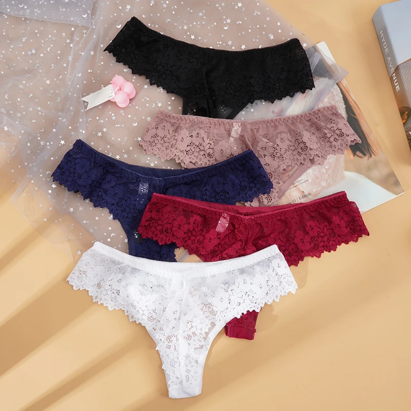 Women Panties G-String Seamless Perspective See-Through Thong M-XXL