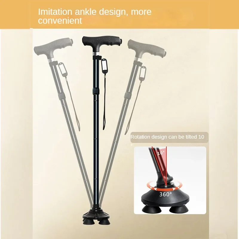 Multifunction Telescopic Walking Cane 4