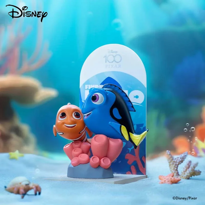 Hot Disney 100Th Anniversary Pixar Series Blind Box Toy Story Trend Toy Decorazione Fatta A Mano Kawaii Desktop Collection Regali Di Natale