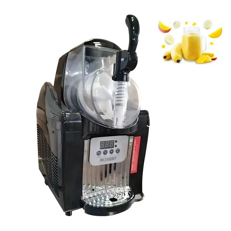 220V 110V Slush Machine Mini Ice Slushy Maker Machine Single Tank Iced Drinks for Party Commercial or Household