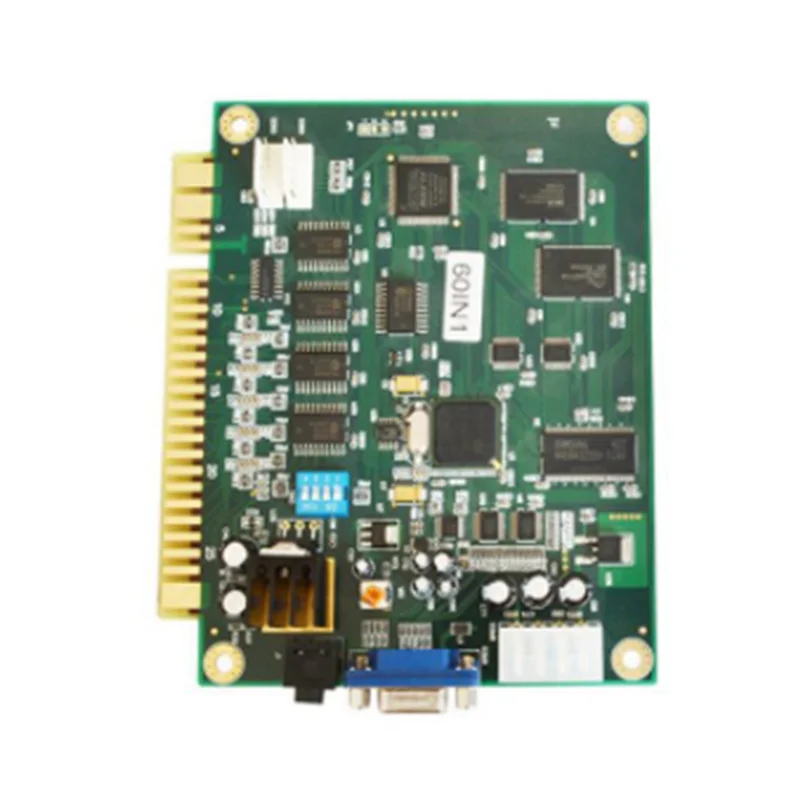 ABGN 2X 60 in 1 멀티케이드 PCB 보드 아케이드 게임 보드 (28핀 케이블 VGA 출력 포함) Jamma 아케이드용 수평형 아케이드 게임 보드
