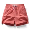 Summer Ice Silk Quick Dry Short Pants Men Breathable Sportswear Running Fitness Beach Bottoms Gym Training Zipper Pocket Shorts 5