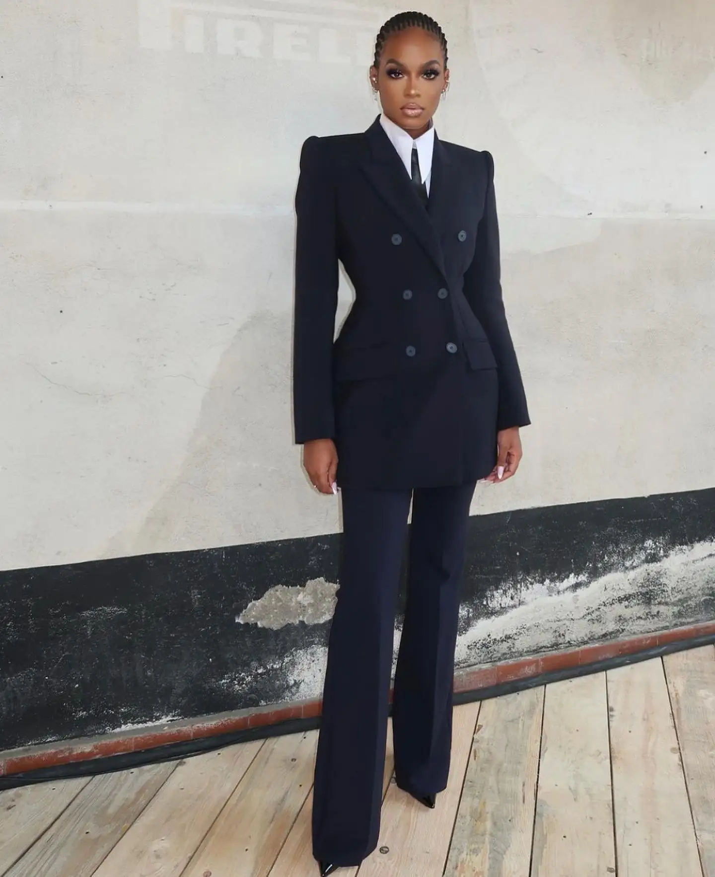 Classic Slim Fit Women 2 Pieces Pants Jacket Suit
