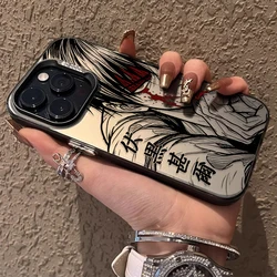Gojo Satoru Toji Fushiguro Anime - Themed Phone Case Cover - GalaxyS 23 (1)