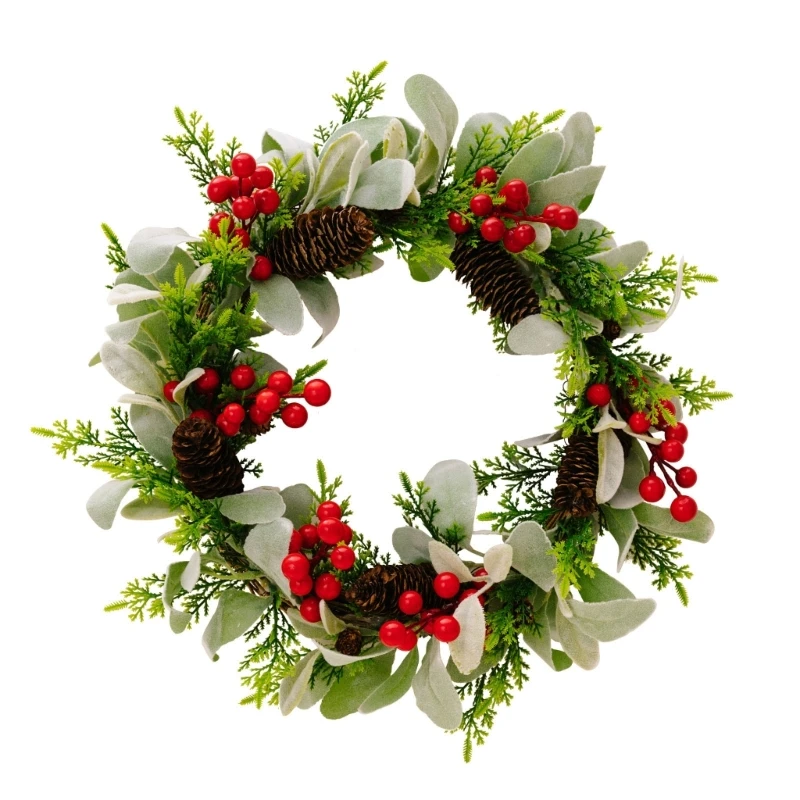 

Christmas Wreath Artificial Wreath for Home Party Outdoor Indoor Shopping Mall