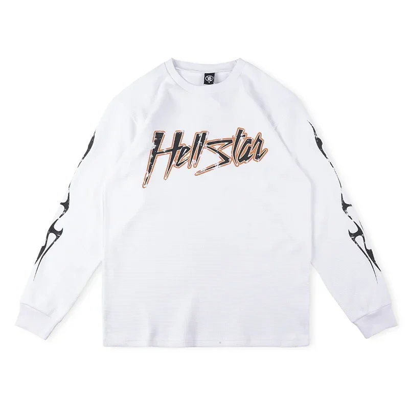 

Hellstar Studios High Street Long T Men's and Women's Matching Crewneck Long Sleeve Hoodie Print Base Trend