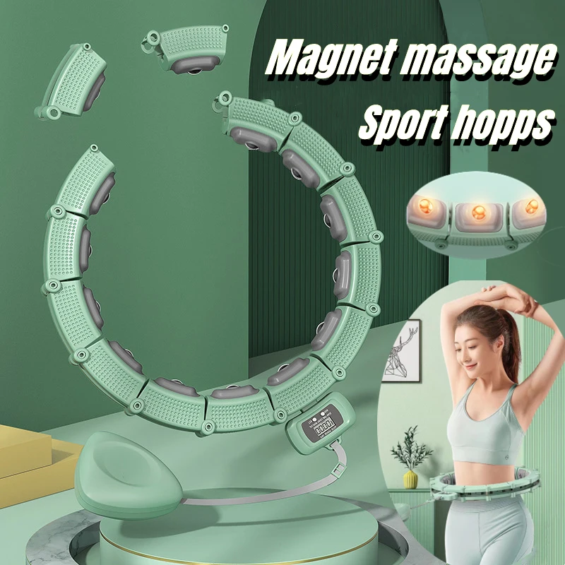Regulowany Fitness inteligentne sportowe Hoop gorset Waist Trainer masaż obręcze siłownia domu