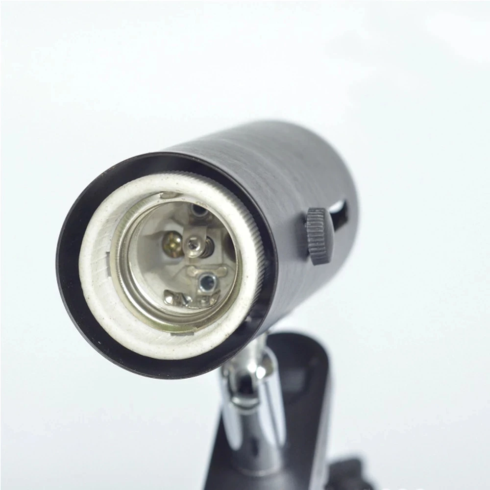 E27 Clip Lamp Holder With Switch LED Plant Lamp Condenser Table Display Case Aquarium Incubator Bulb Table Top Infrared Light