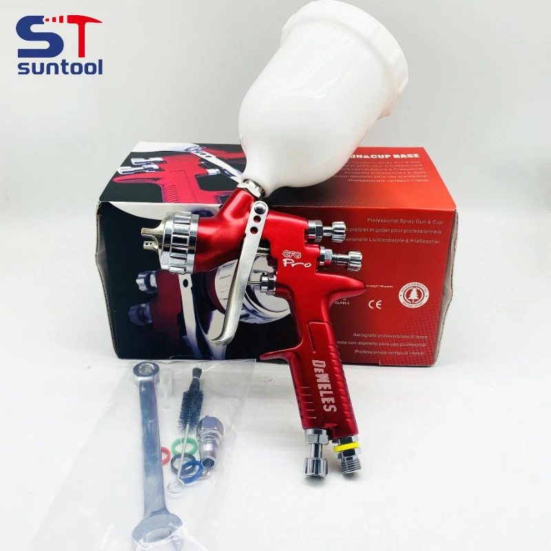 Пистолет-распылитель Suntool LVMP, высококачественный английский краскопульт, пистолет-распылитель для краски автомобиля Пистолет-распылитель Suntool LVMP, высококачественный английский краскопульт, пистолет-распылитель для краски автомобиля