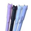 4 creative cat erasable gel pen set with refill 0.5mm washable handle magic eraser blue/black ink erasable office stationery 5
