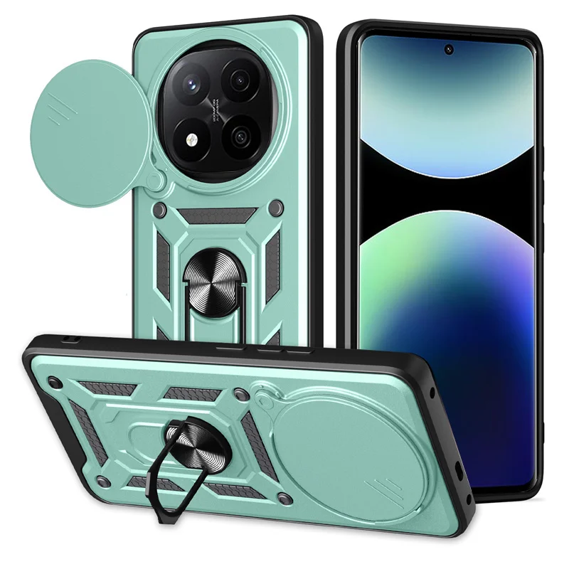 Magnetic Slide Camera Lens Protector Case
