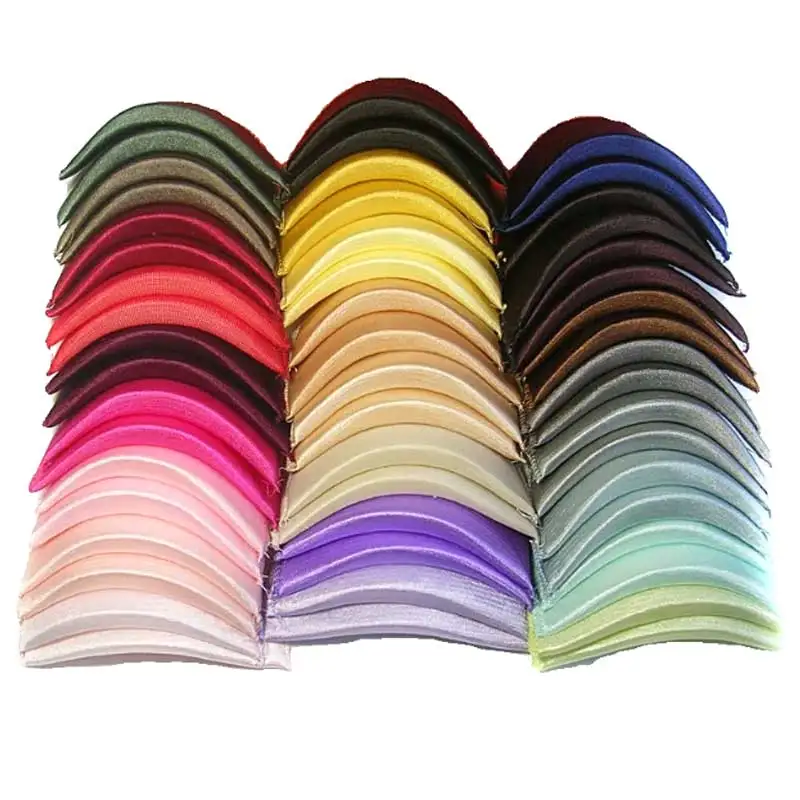 Small Shoulder Pads for Kids and Petite Women Sponge Colorful Fabric Shoulder Pads for T-Shirts, Dresses, Outerwear Accessories
