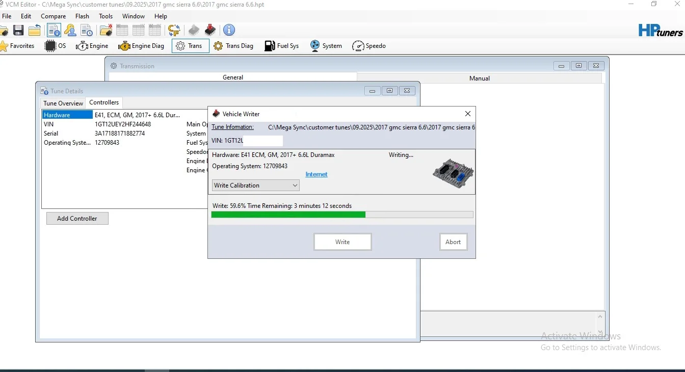 Free Credit Unlocker 5.3.109 Read Write Edit ECU PCM TCM Tuning Calibration Live Data Log Diagnostic MPVI 3 and 4