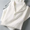 Casual Men's Sport Suit For Summer Elegant Luxury Fashion Lapel Trendy Foldable 2-Piece Set Thin Style Streetwear