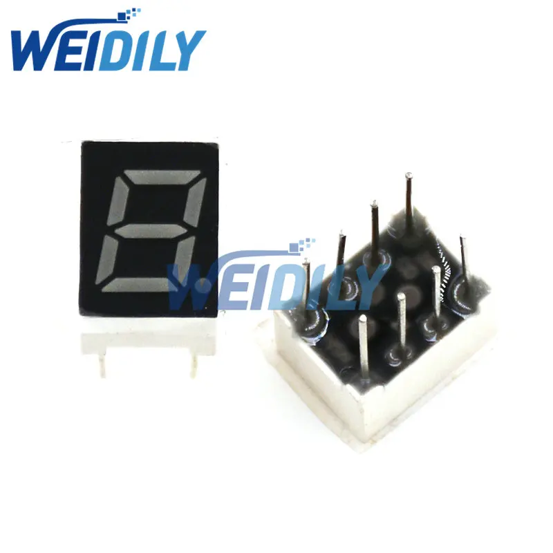 0.28inch LED display 7 Segment 1 Bit 2 Bit 3 Bit 4 Bit Digit Tube Red Common Cathode Anode Digital 5PCS led modules led module led light