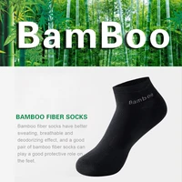 5 paires de chaussettes de cheville en Fiber de bambou pour hommes, de haute qualité, décontractées, formelles, courtes, désodorisantes, cadeau pour hommes 4